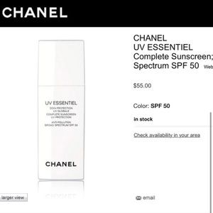 CHANEL Face Sunscreen Spf20